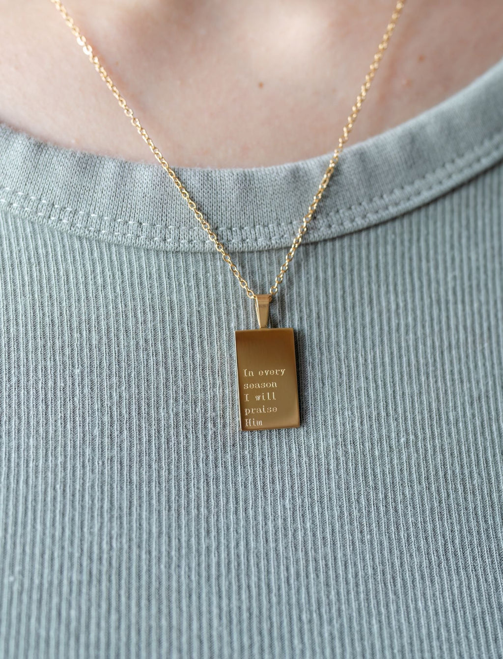 Necklace: In every season I will Praise